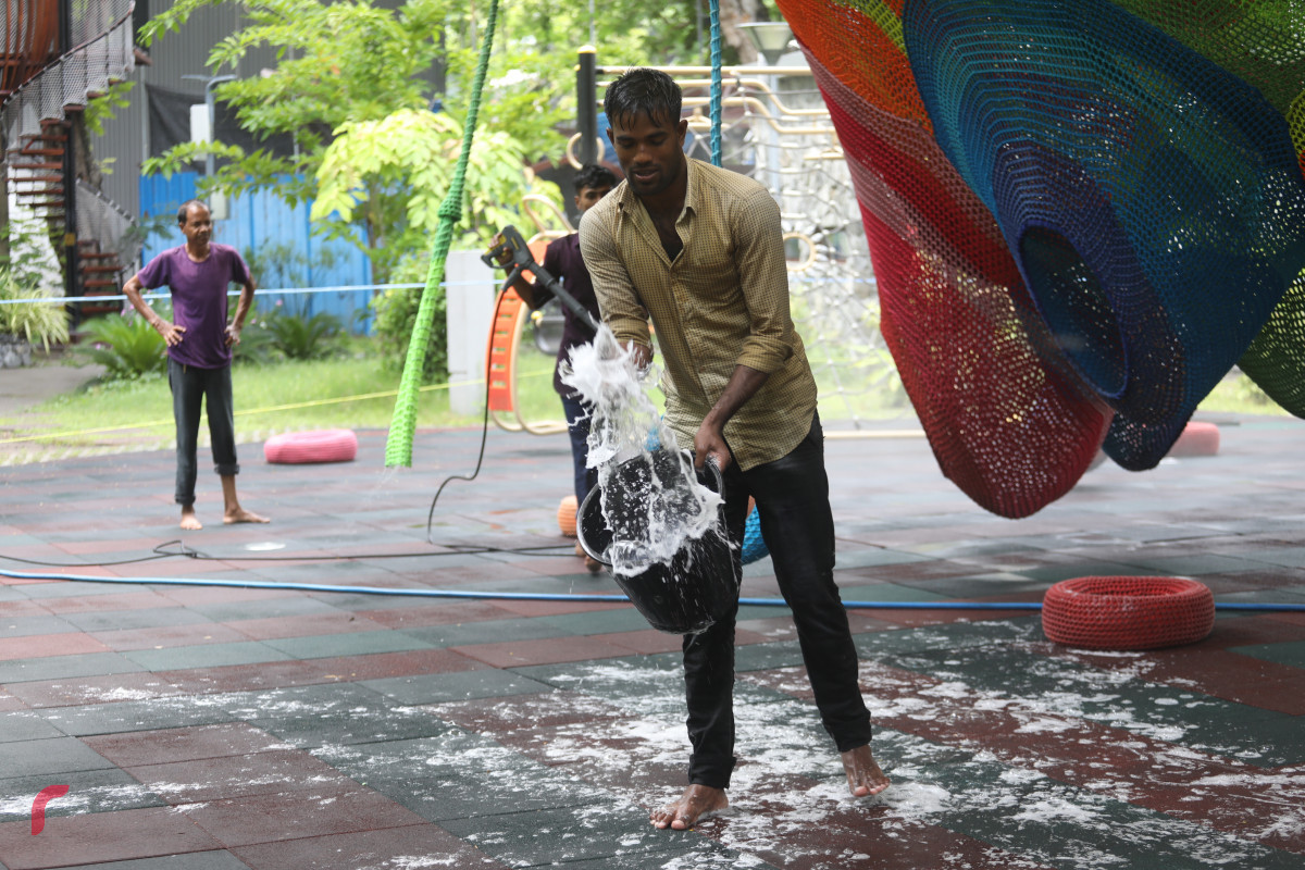 26 މެއި 2019: ސަލްޓަންޕާކު ސާފްކުރުމުގެ މަސްއްކަތްތައް ކުރަނީ -- ފޮޓޯ: ޝުއައިބް މުހައްމަދު