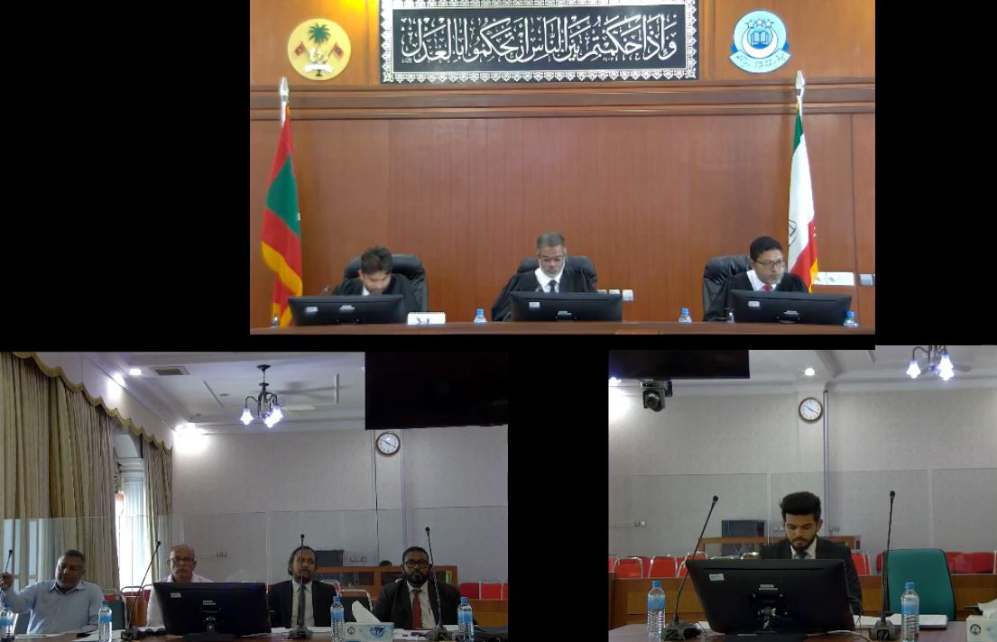 މި މައްސަލައިގައި ހައިކޯޓުގައި ކުރިއަށްދިޔަ އަޑުއެހުމުގެ ތެރެއިން