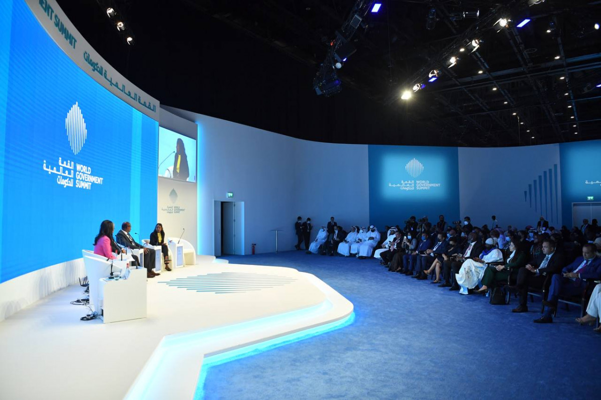 VP Naseem attends World Government Summit 2022 as part of an official trip to UAE