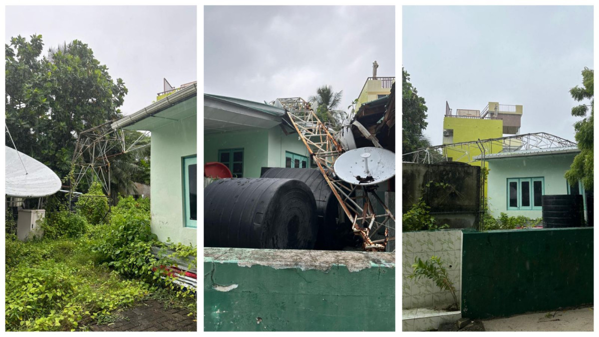 މޫސުން ގޯސްވުމުގެ ސަބަބުން ލިބުނު ބައެއް ގެއްލުންތައް