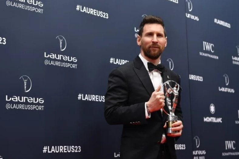 ލައުރެއުސް އެވޯޑާއެކު މެސީ