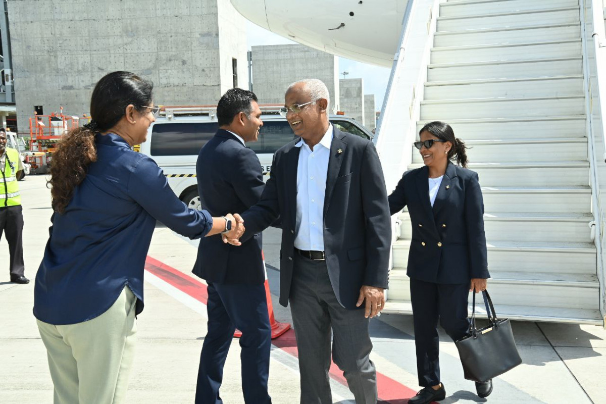 President Solih and First Lady Fazna concluded their official visit to the United Kingdom, on Monday