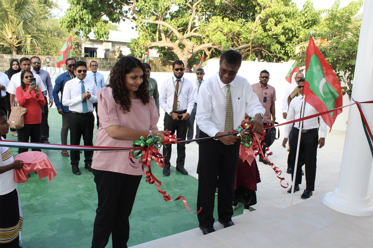 މ ވޭވަށު މެޖިސްޓްރޭޓު ކޯޓުގެ އައު އިމާރަތް ހުޅުވަައިދެއްވުމުގެ ރަސްމިއްޔާތުގެ ތެރެއިން