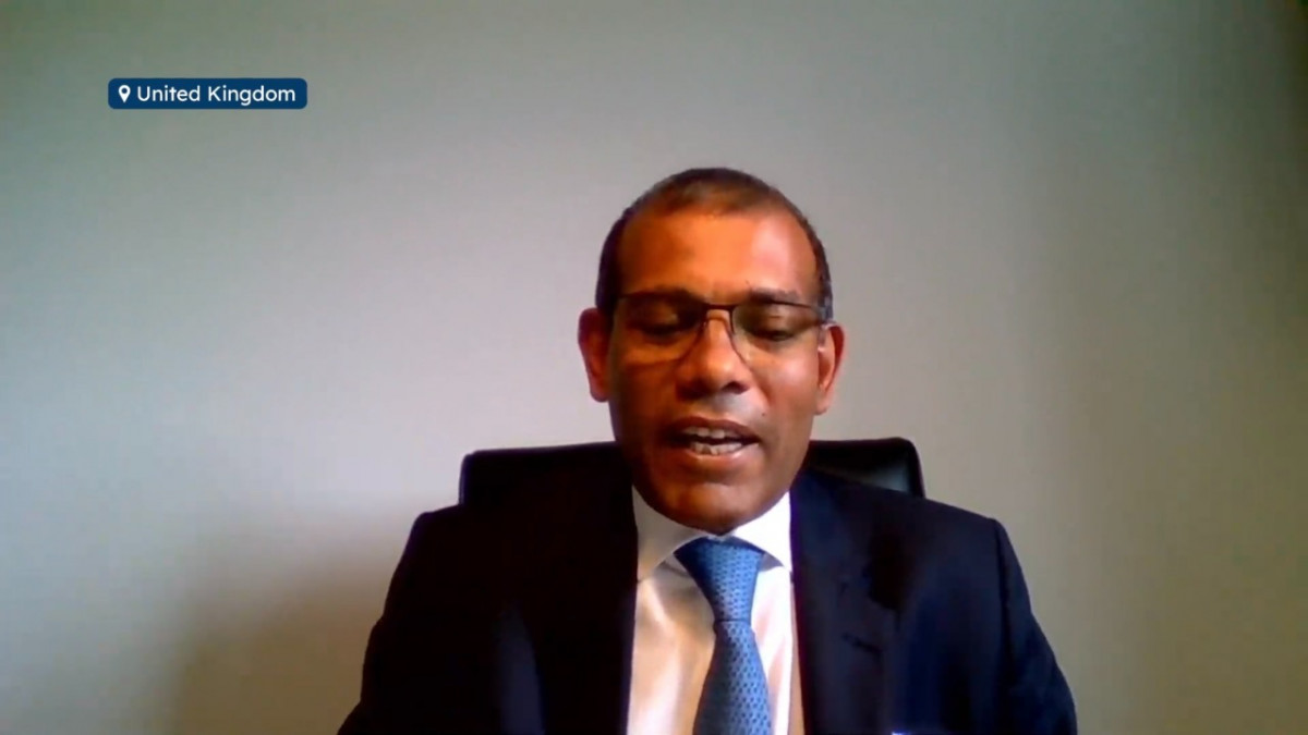 ރައްޔިތުންގެ މަޖިލީހުގެ ރައީސް، ރައީސް މުހައްމަދު ނަޝީދު އާސްކް ސްޕީކަރ ޕްރޮގްރާމްގައި ވާހަކަދައްކަވަނީ