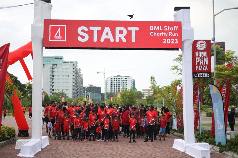 Bank of Maldives hold Staff Charity Run 2023