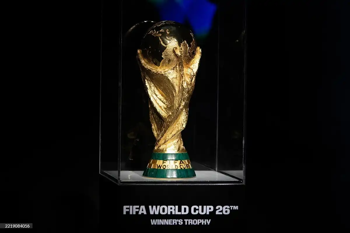 2026 ވަނަ އަހަރުގެ ފީފާ ވޯލްޑް ކަޕްގެ ޗެމްޕިއަން ޓީމަށް ދޭ ޓްރޮފީ