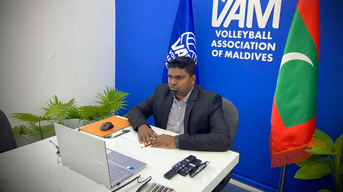 އޭވީސީއާއެކު ބޭއްވި ބައްދަލުވުމުގެ ތެރެއިން ވީއޭއެމުގެ ރައީސް މުޙައްމަދު ރަނޭޝް (ރަނޭ)