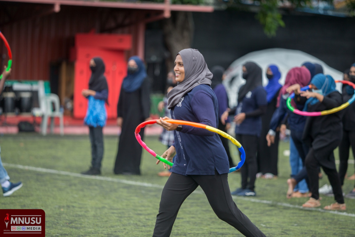 ދިވެހިރާއްޖޭގެ ގައުމީ ޔުނިވަރސިޓީއަށް 48 އަހަރު ފުރުން ކުލަގަދަ ގޮތެއްގައި ފާހަގަ ކުރުމަށް ބޭއްވި ހަރަކާތުގެ ތެރެއިން - ފޮޓޯ: އެމްއެންޔޫއެސްޔޫ