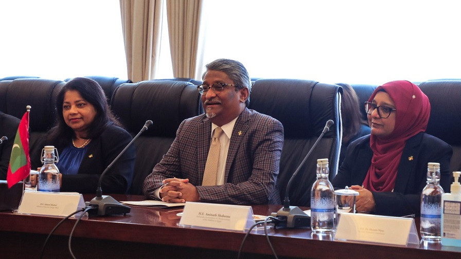 The second round of the Bilateral Political Consultations between the two countries was held on July 16, in Malé City