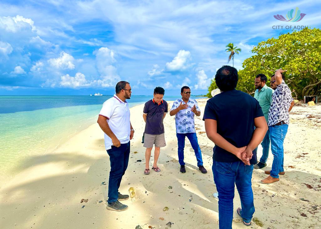 ހަންކެޑެ މަޝްރޫއު ކުރިއަށްދާ ސަރަހައްދު މަސައްކަތް މޭޔަރު ބައްލަވާލައްވަނީ