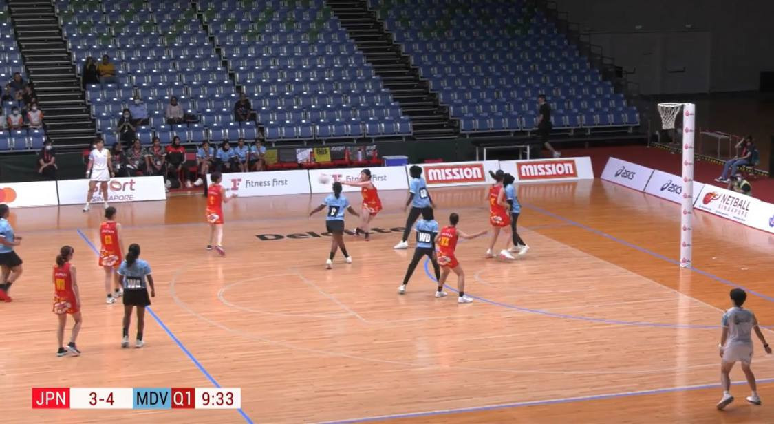 From the match between Maldives and Japan