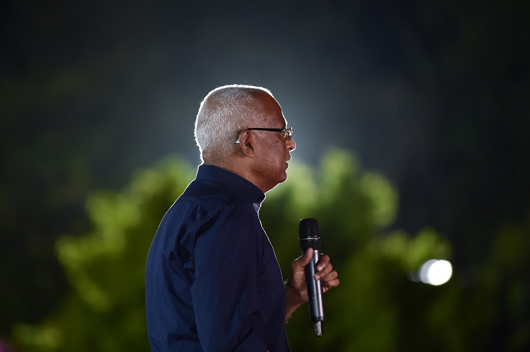 ރައީސުލްޖުމްހޫރިއްޔާ އިބްރާހިމް މުހައްމަދު ސޯލިހު- ކޮވިޑުގެ ހާލަތު މެނޭޖްކުރެއްވިގޮތަށް ބައިނަލްއަގުވާމީ ފަރާތްތަކުންވެސް ތައުރީފުކުރޭ