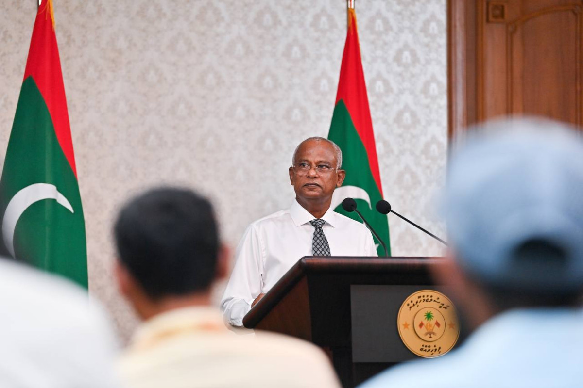 ރައީސުލްޖުމްޙޫރިއްޔާ އިބްރާހީމް މުޙައްމަދު ޞާލިޙް