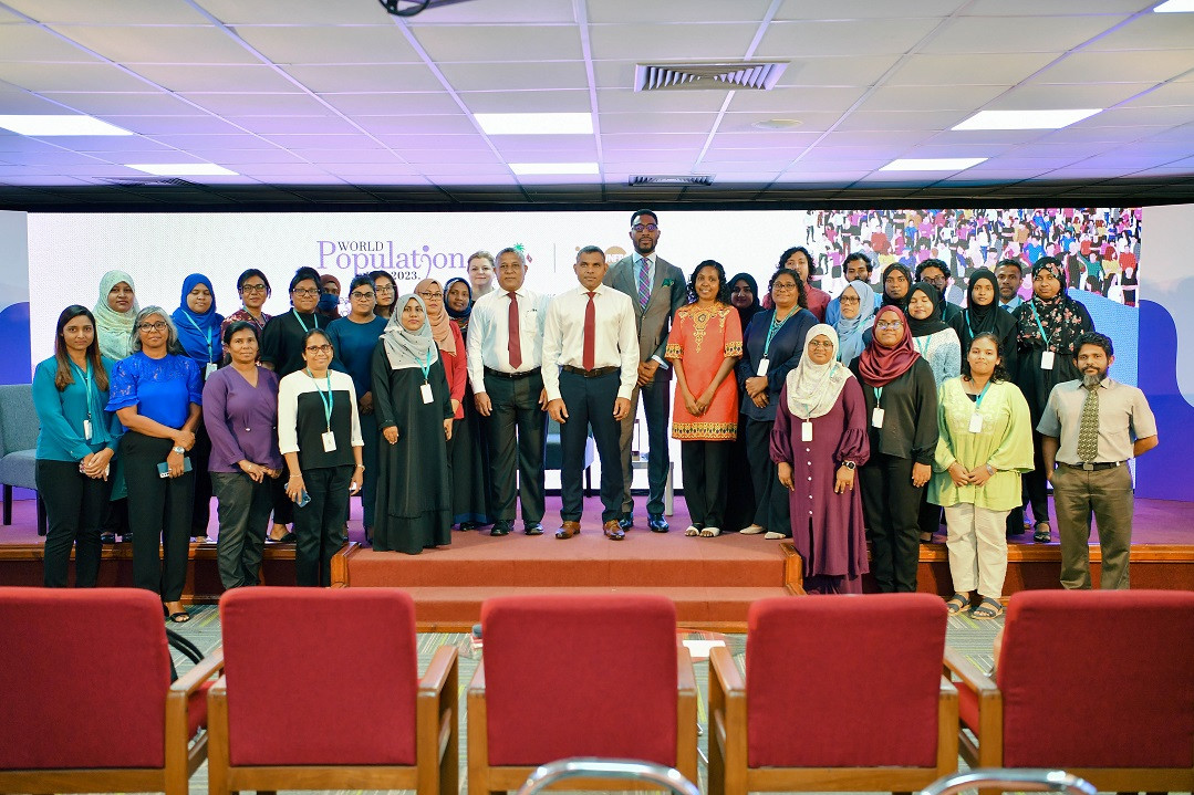 އާބާދީ ދުވަހުގެ ޖަލްސާގައި 10 ފޮޓޯ ދައްކާލާފައިވޭ - ފޮޓޯ: ރައީސް އޮފީސް