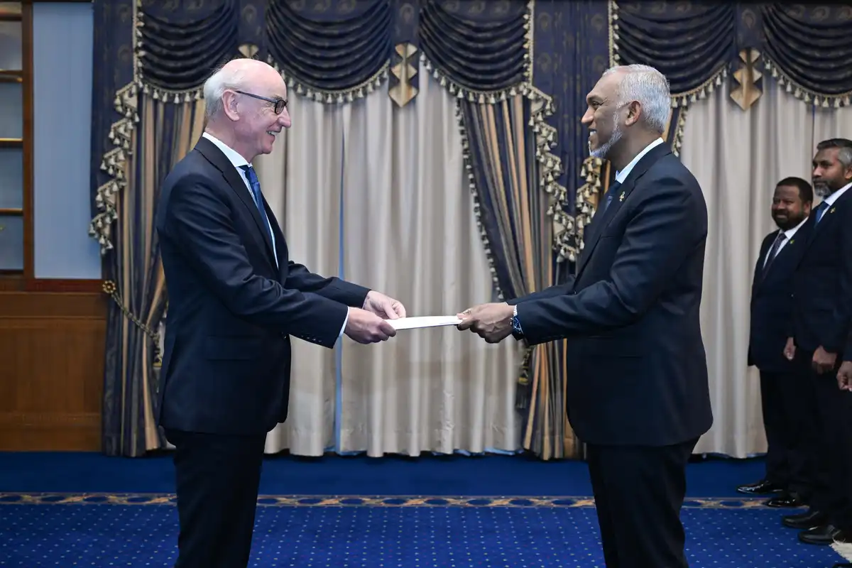 The newly appointed Ambassador of Austria to the Republic of Maldives has presented his credentials to the President.