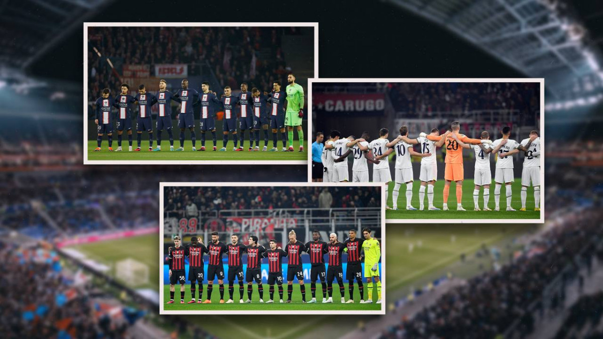 ޗެމްޕިއަންސް ލީގުގެ މެޗު ފެށުމުގެ ކުރިން ޓީމުތަކުން ހިމޭންކަމުގެ ސުކޫތު ކޮޅުގައި