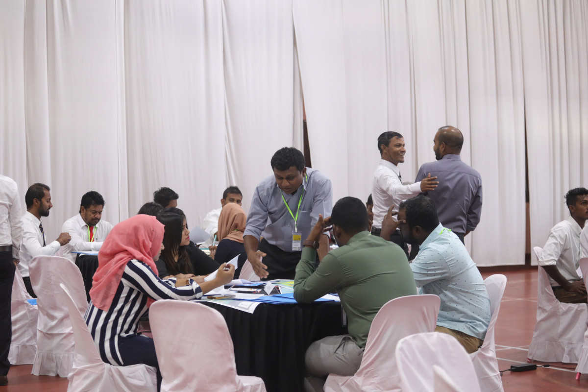 7 ސެޕްޓެމްބަރ 2019 --ހޯރަފުށީގެ މާސްޓަރ ޕްލޭން އެކުލަވާލުމަށް ބޭއްވުނު މަހާސިންތާގެ ތެރެއިން،-- ފޮޓޯ: ޝުއައިބް މުހައްމަދު