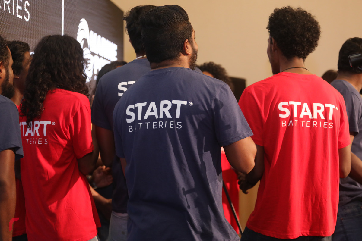 5 ސެޕްޓެމްބަރ 2019 --ސްޓާރޓް ބްރޭންޑްގެ ބެޓެރި ރާއްޖެއަށް ތައާރަފް ކުރުމަަށް ދަރުބާރުގޭގައި ބޭއްވި ހަފްލާގެ ތެރެެިން-- ފޮޓޯ: ޝުއައިބް މުހައްމަދު