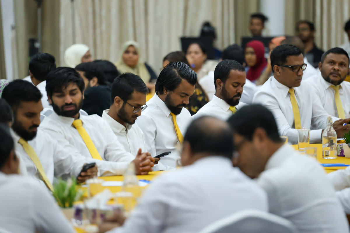 އެމްޑީޕީގެ 4 ވަނަ ދައުރުގެ ނުވަވަނަ ގައުމީ މަޖިލީހުގެ ޖަލްސާގެ ތެރެއިން - ފޮޓޯ: އެމްޑީޕީ