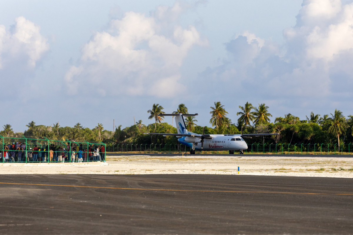 ފަރެސްމާތޮޑާ އެއަރޕޯޓަށް ޖެއްސި ޓެސްޓް ފްލައިޓް