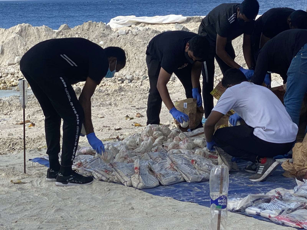 314 ކިލޯގެ މަސްތުވާތަކެތި ނައްތާލުމަށް އަންގާރަ ދުވަހު ދޫނިދޫގައި އޮތް ރަސްމިއްޔާތުގެ ތެރެއިން