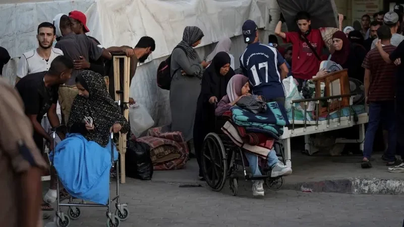 އަލް-އަގްސާ މިސްކިތުން ނެރެ މަގުމަތިކޮށްފައިވާ ފަލަސްތީންގެ ބަލިމީހުންނާއި އެހީތެރިން