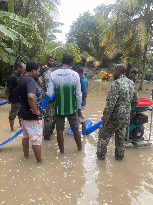 Flooding at Sh. Narudhoo