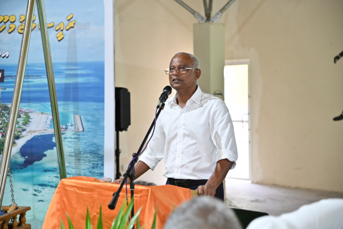 ރައީސުލްޖުމްހޫރިއްޔާ އިބްރާހީމް މުޙައްމަދު ސޯލިޙު