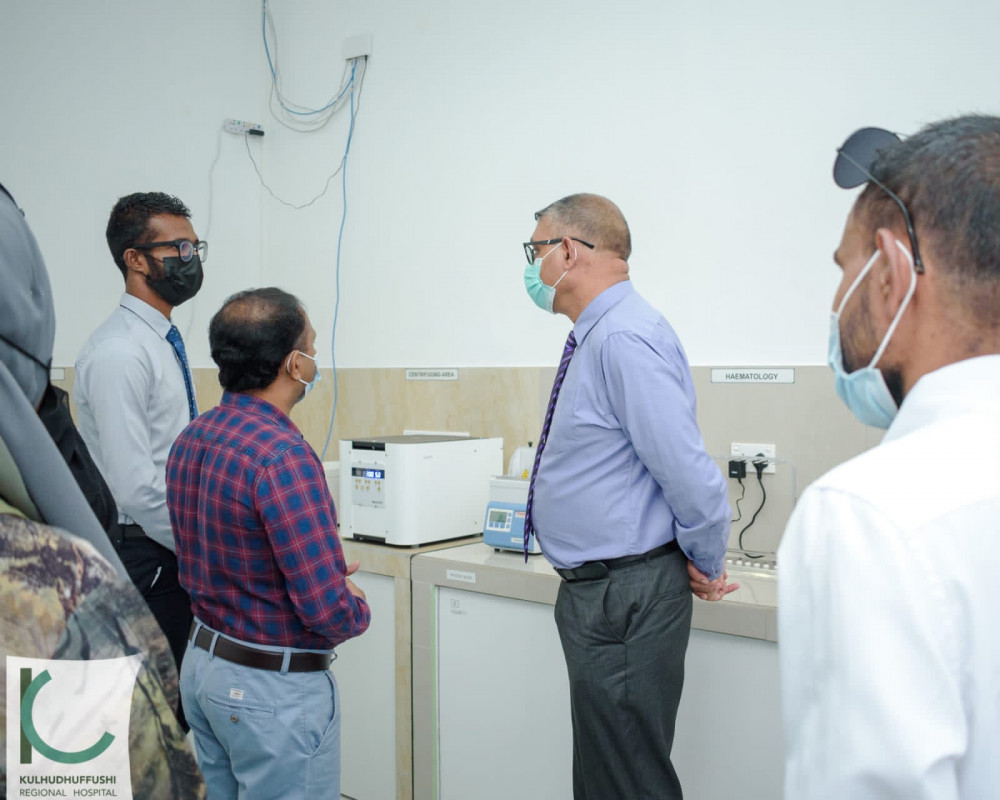 ނޮޅިވަރަންފަރުގައި ލެބޯޓަރީގެ ހިދުމަތް ގާއިމް ކުރުމުގެ ރަސްމިއްޔާތު