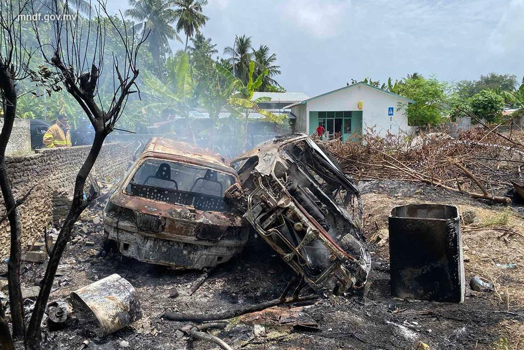 އައްޑޫ ސިޓީ މަރަދޫގައި ހުރި ބައު ކާރުތަކެއްގައި ރޯވުން