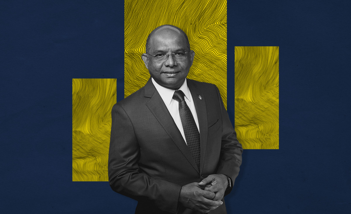 UN. ge aammu majileehuge raees adhi foreign minister abdulla shahid