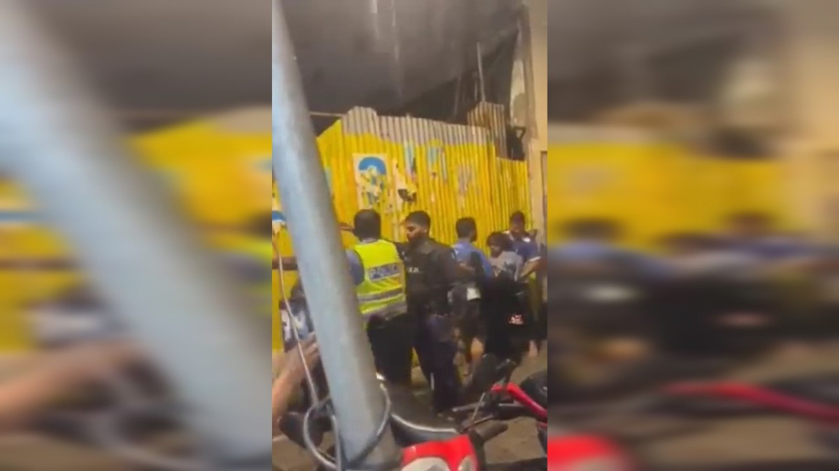 The incident is to have occurred at around 10pm on Saturday