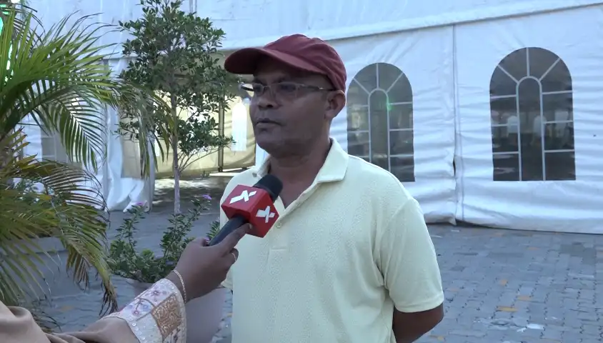 އެމްޑީޕީގެ ކޮންގްރެސްއަށް ވަމުންދާ ތައްޔާރީތަކާ ގުޅޭގޮތުން އެ ޕާޓީގެ ތިމަރަފުށީ ދާއިރާގެ ރައީސް އަންވަރު އިބްރާހީމް ރާއްޖެޓީވީއަށް އިންޓަވިއު ދެއްވަނީ