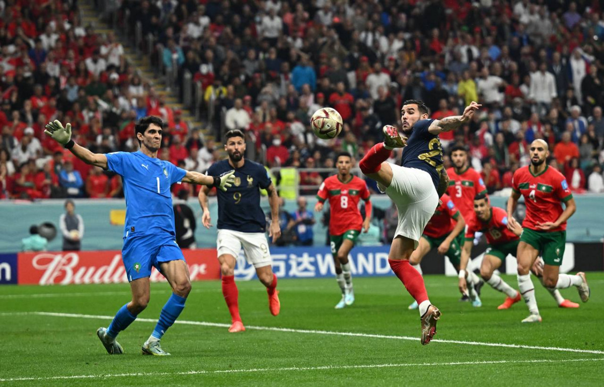 ފްރާންސް އަދި މޮރޮކޯ ކުޅުނު މެޗުގެ ތެރެއިން - ފޮޓޯ: ރޮއިޓާސް