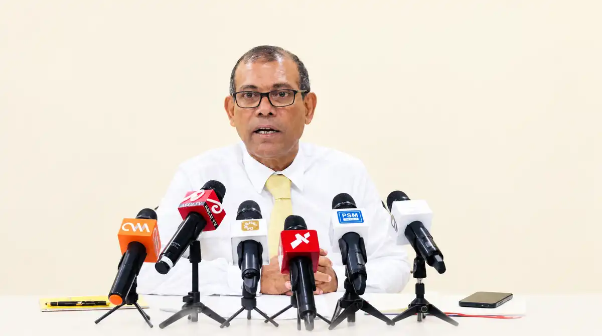 އެމްޑީޕީގެ ޗެއަރޕާސަން ރައީސް މުހައްމަދު ނަޝީދު