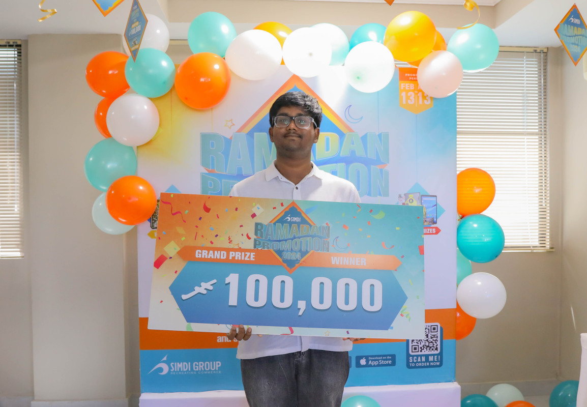 SIMDI Ramadan Promotion 2024 grand lucky draw winner