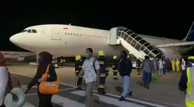 The repatriation flight brought them home on Friday night