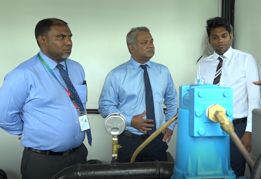 ޕަމްޕް ސްޓޭޝަން ހުޅުވާދިނީ ހުޅުމާލޭ ދާއިރާގެ މެންބަރު އަލީ ނިޔާޒް