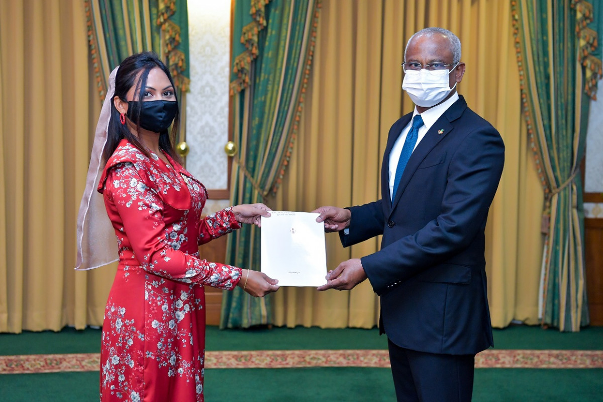 Samaau was presented with her letter of appointment on Sunday morning