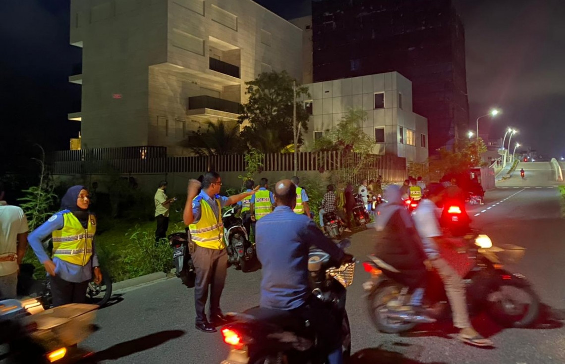 މާރާމާރީ ހިންގައިގެން މަގު ބަންދުކޮށްފައި