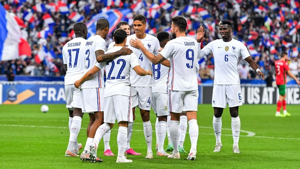 ފްރާންސާއި ބަލްގޭރިއާ ބައްދަލުކުރި މެޗުގެ ތެރެއިން: މި މެޗުން ފްރާންސް މޮޅުވީ 3-0 ން