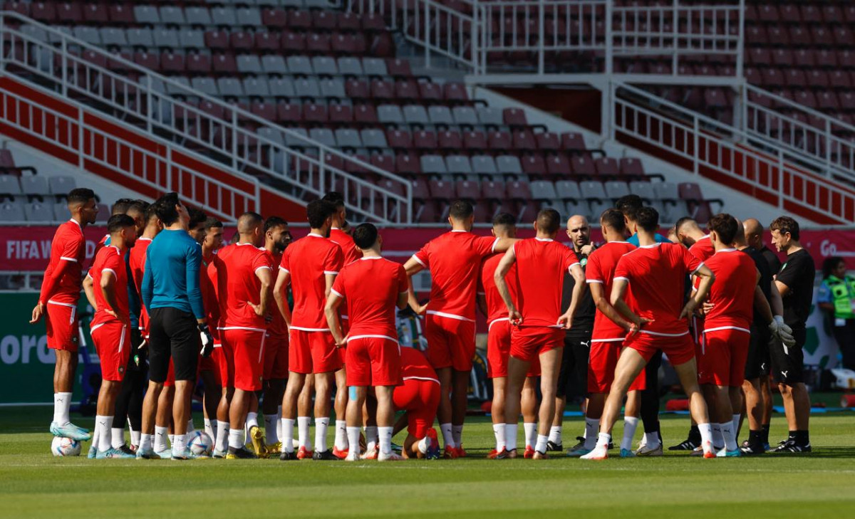 މޮރޮކޯ ޓީމު ޓްރެއިނިންގައި