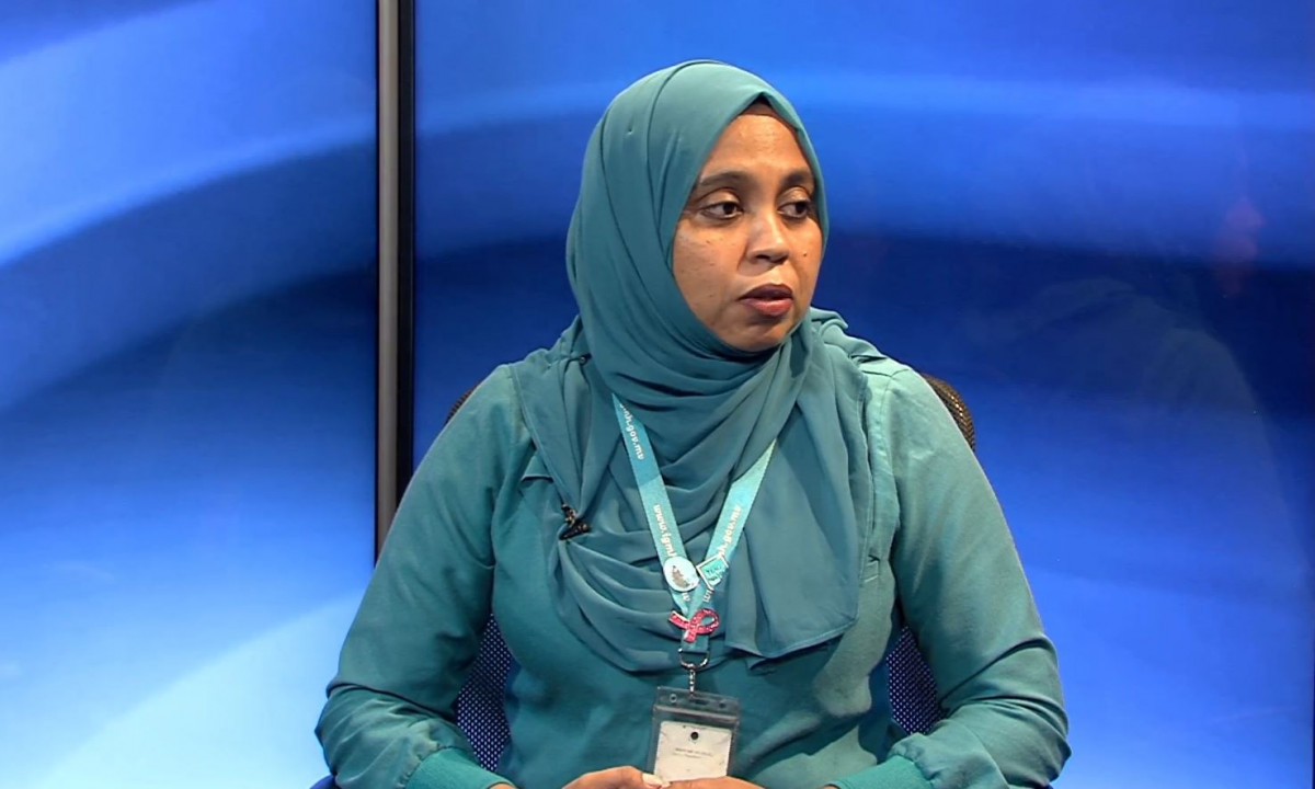 ސަރޖިކަލް ވޯޑްގެ ރަޖިސްޓަރޑް ނަރސް މަރިޔަމް ޖަލީލާ ރާއްޖެޓީވީގެ ފަލަސުރުހީ ޕްރޮގްރާމުގައި ވާހަކަ ދައްކަވަނީ