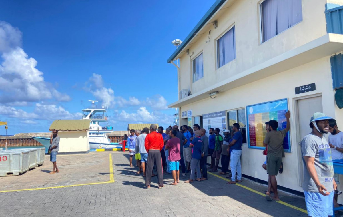 ކޫއްޑޫ މަސްކިރާ ސަރަހައްދުގައި ދެކުނުގެ މަސްވެރިން އެއްވެފައި