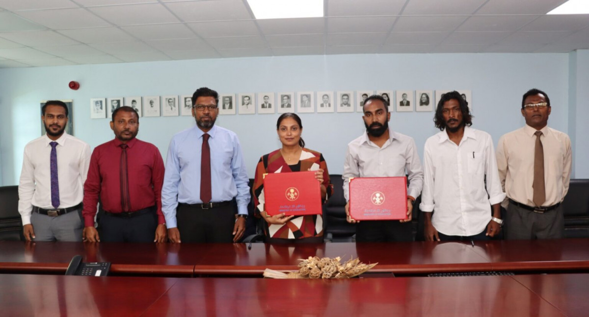 މަކުނުދޫ ސްކޫލުގެ މަލްޓި ޕާޕަސް ހޯލް އިމާރާތް ކުރުމުގެ މަސައްކަތް ހަވާލުކުރި ރަސްމިއްޔާތުގެ ތެރެއިން