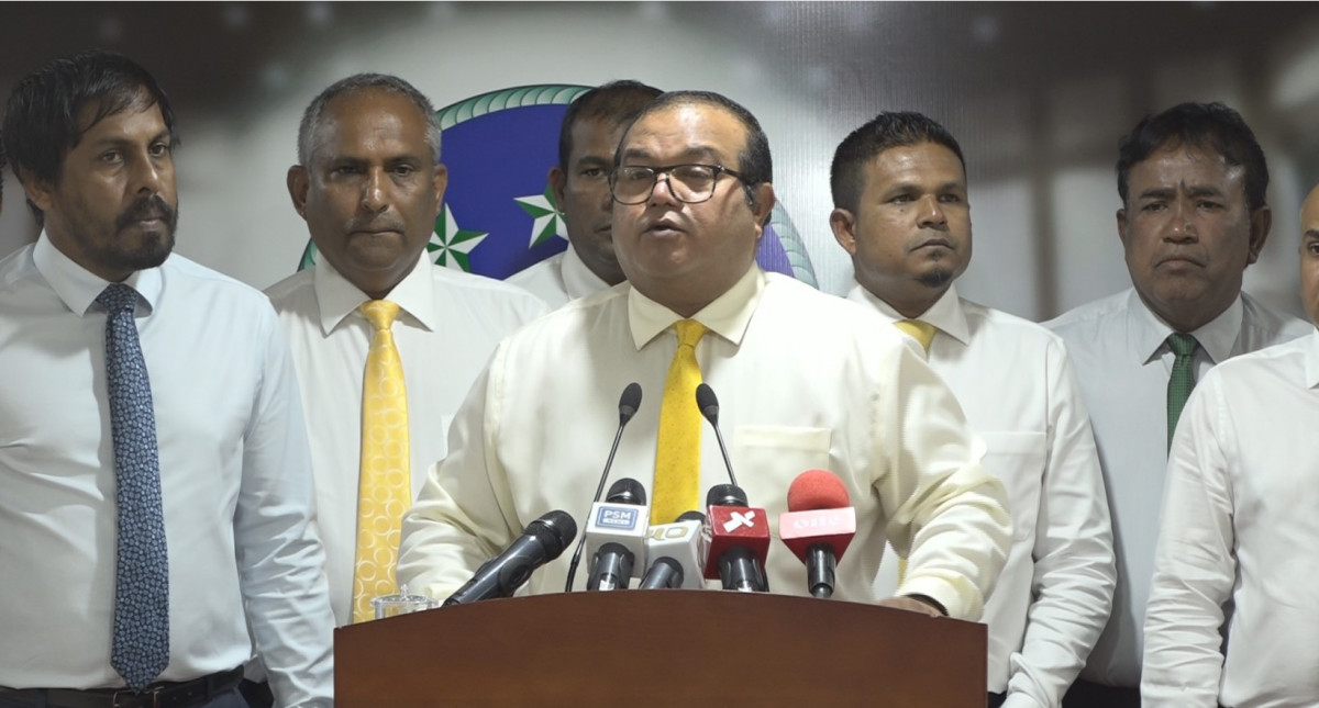 އެމްޑީޕީގެ ޕާލަމެންޓްރީ ގްރޫޕްގެ ލީޑަރު، މުހައްމަދު އަސްލަމް