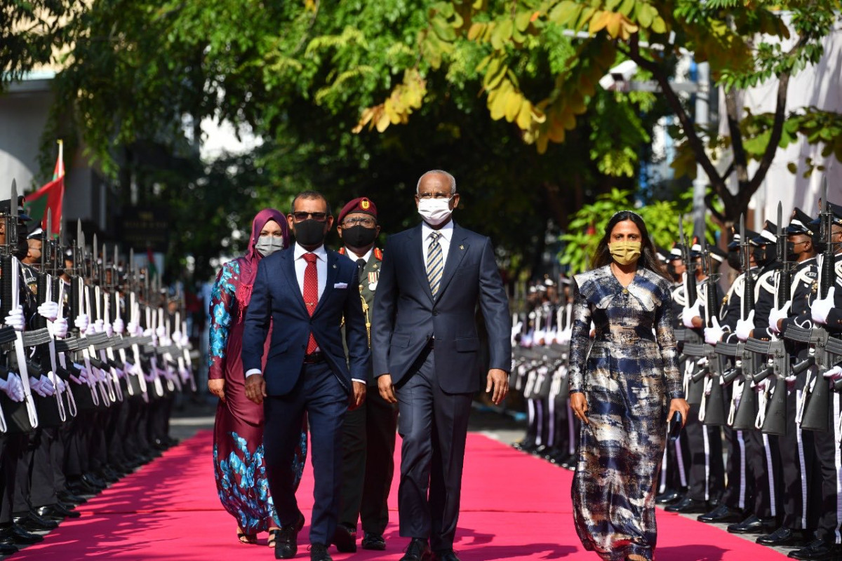 President Solih delivered his fourth Presidential Address at the inaugural sitting of the People's Majlis on Thursday morning