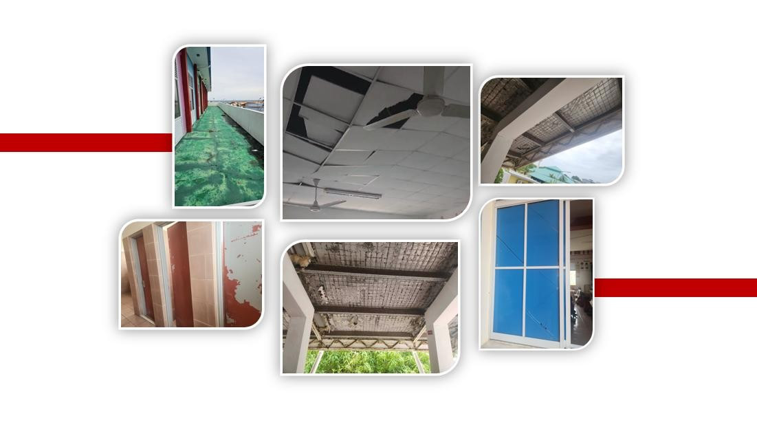  ރ ދުވާފަރު ޕްރައިމަރީ ސްކޫލުގެ ޙާލަތު ވަނީ ގޯސްވެފައި