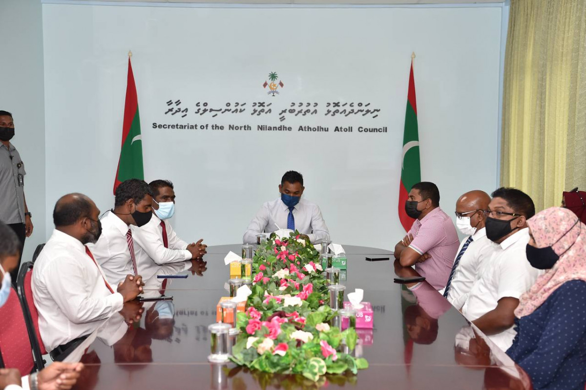 ފ. އަތޮޅު ކައުންސިލާއި، ފ. ނިލަންދޫ ކައުންސިލާއި، ނިލަންދޫ އަންހެނުންގެ ތަރައްޤީއަށް މަސައްކަތްކުރާ ކޮމިޓީއާ ނާއިބު ރައީސް ބައްދަލުކުރެއްވުން