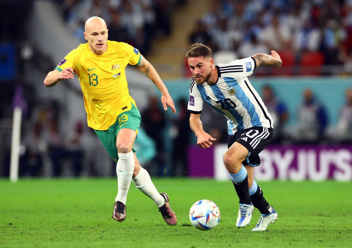 އޮސްޓްރޭލިޔާ އަދި އާޖެންޓީނާ ކުޅުނު މެޗުގެ ތެރެއިން - ފޮޓޯ: ރޮއިޓާސް